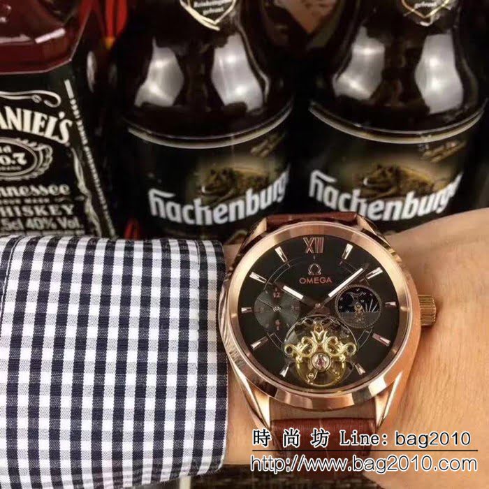 歐米茄OMEGA 鍍膜玻璃精品男士腕表 WSS1424